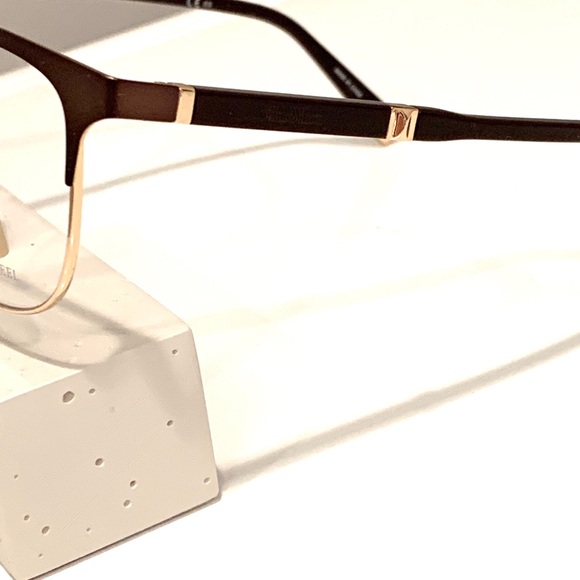 MaxMara MM1273 UIG Matte Brown and Gold - Picture 4 of 5